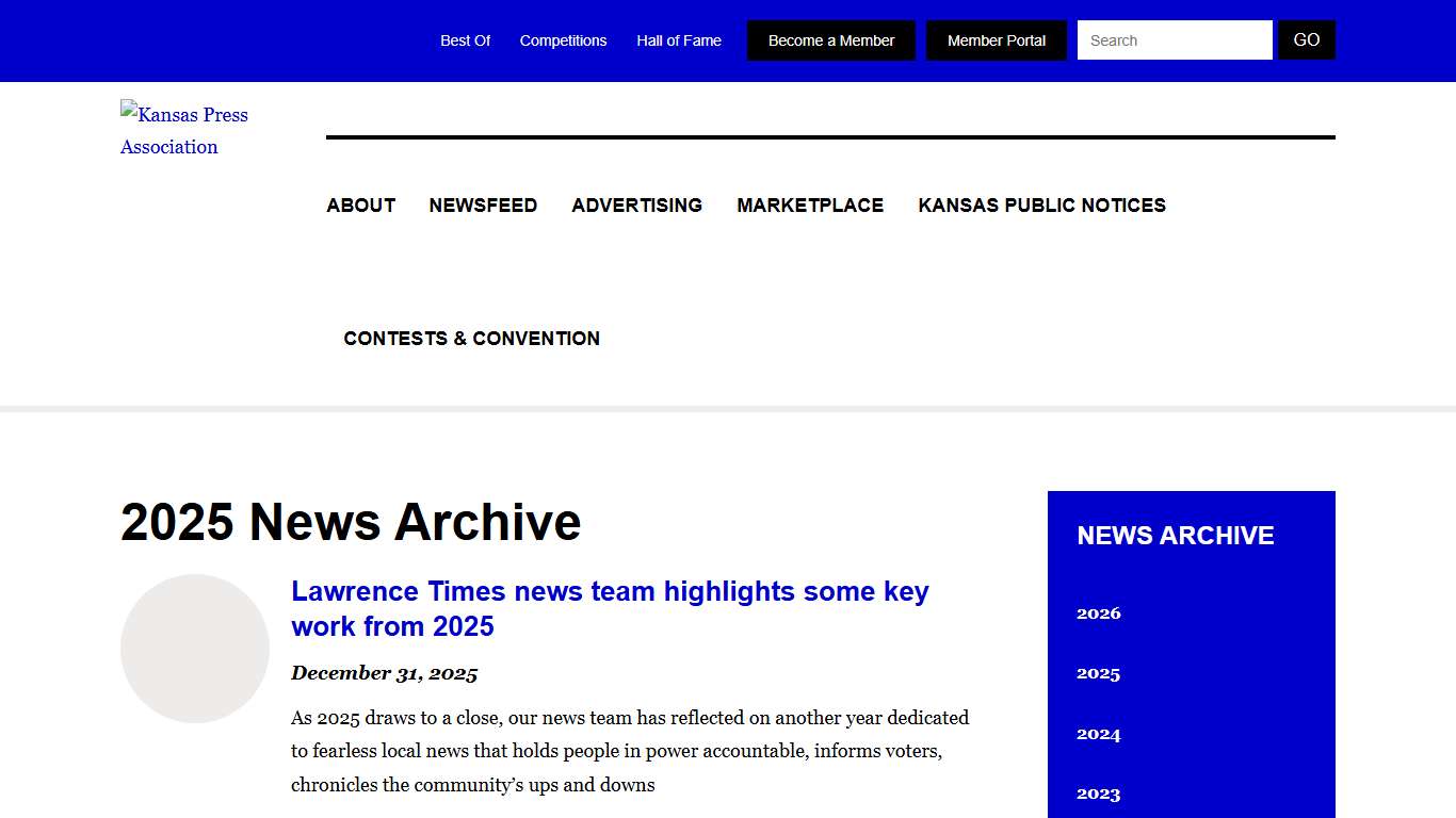 | Kansas Press Association